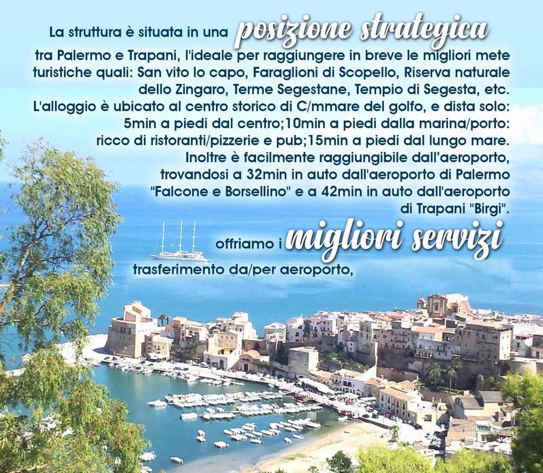 Principe Tancredi Castellammare del Golfo Exterior foto